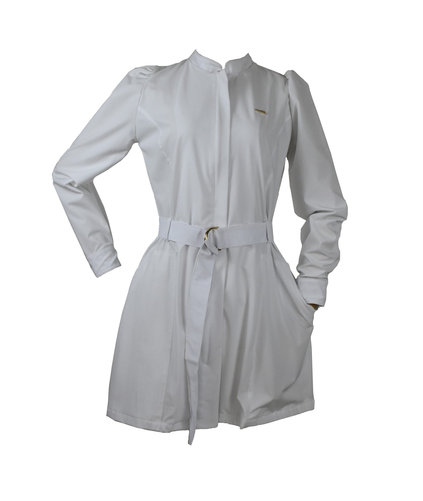 Bata Médica Antifluidos Tipo Gabardina