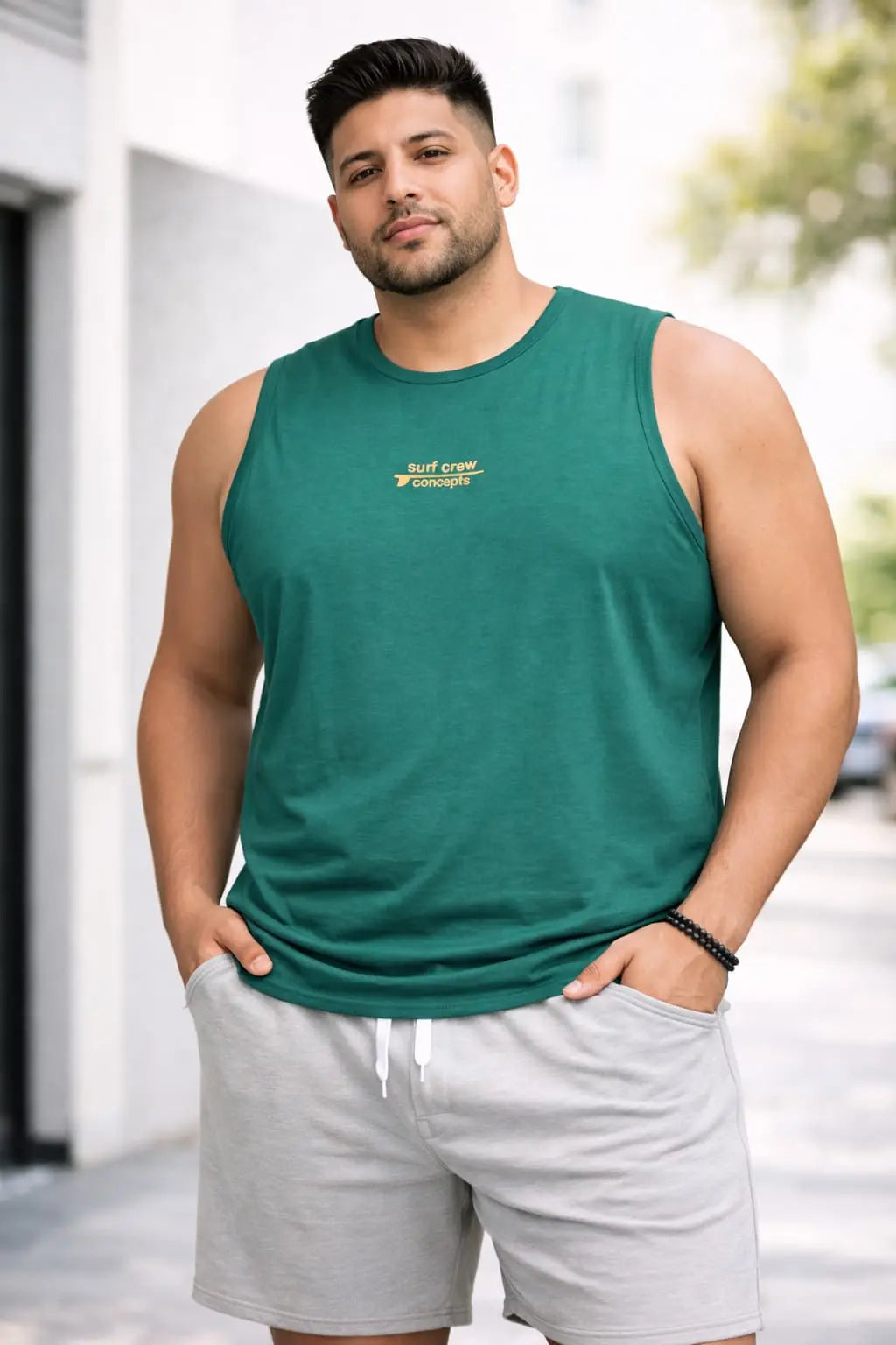 Playera De Caballero Sin Mangas - Talla 3xl Dubrovnik