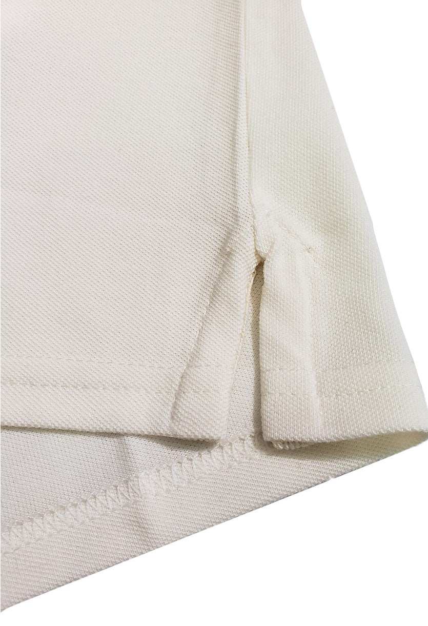 Playera Polo Crema Hombre