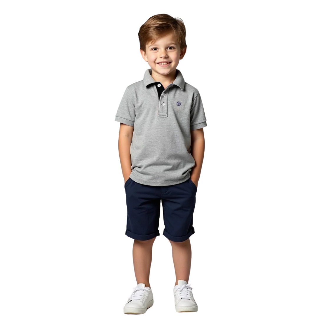 Polo Jaspe Niños