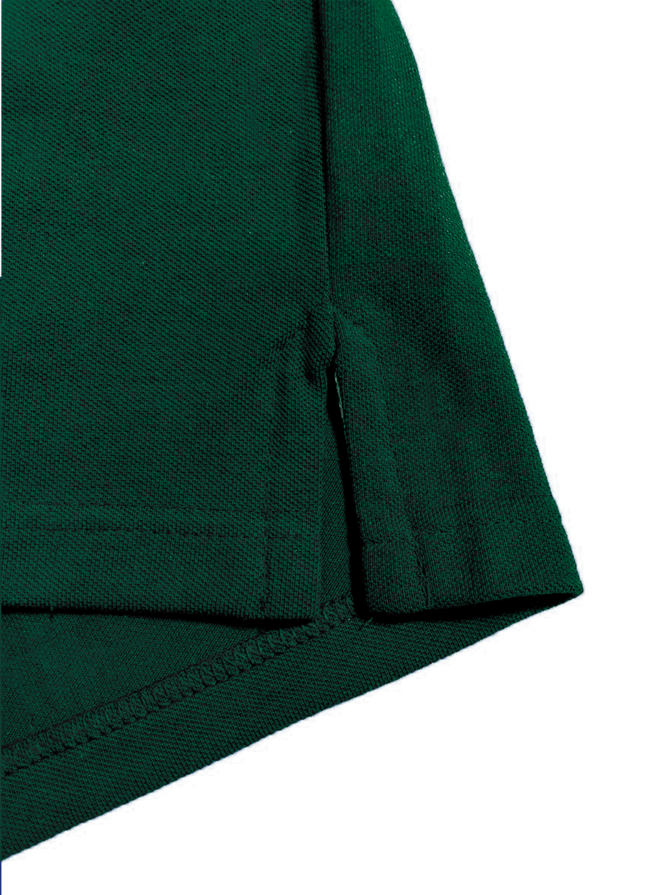 Polo Básico Verde Musgo Niño