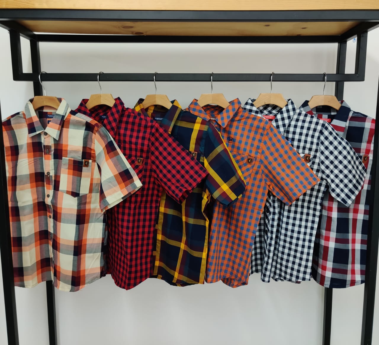 Camisa Caballero Manga Corta