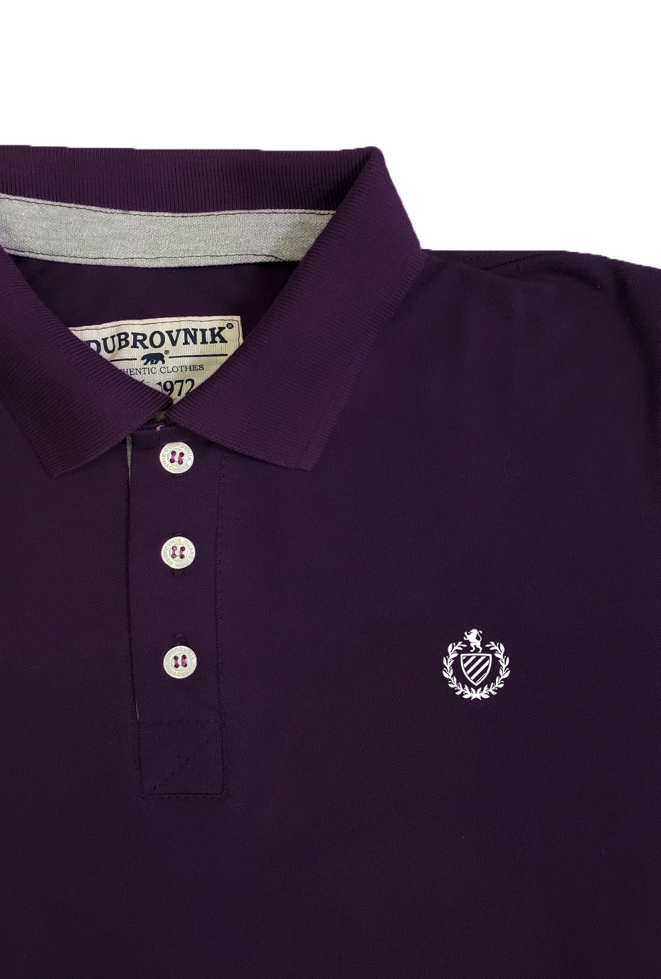Polo Básico Guinda Niño