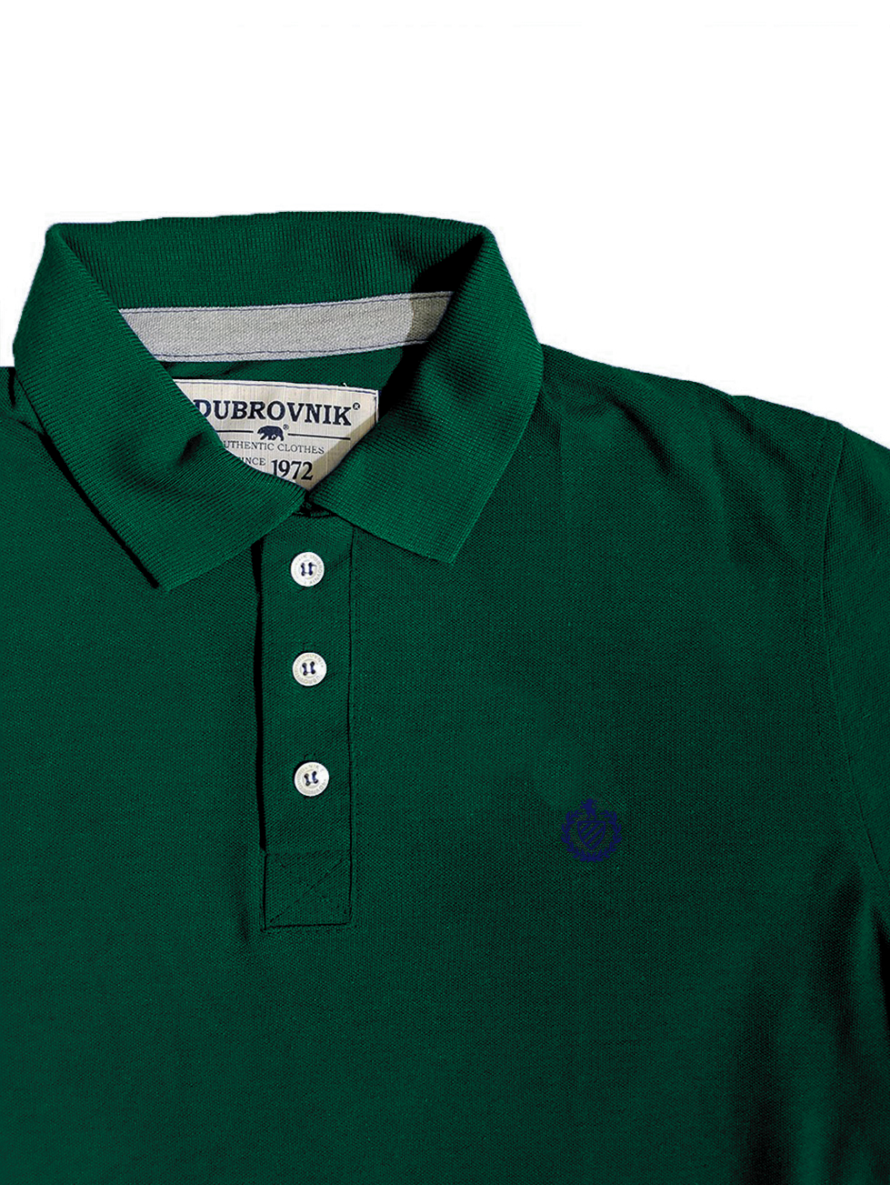 Polo Básico Verde Musgo Niño