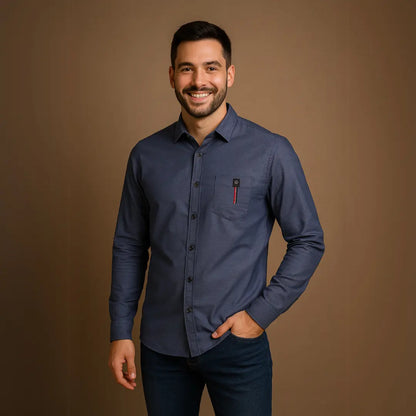 Camisa Caballero Manga Larga Highland