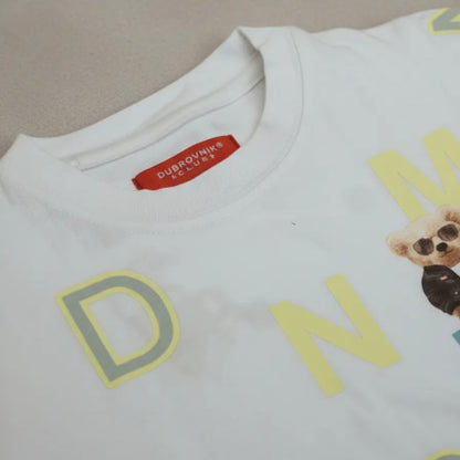 Playera Infantil Estampada Estilo Casual Y Moderno