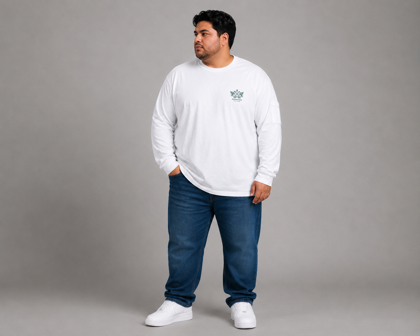 Playera Manga Larga para Hombre Dubrovnik Dubrovnik