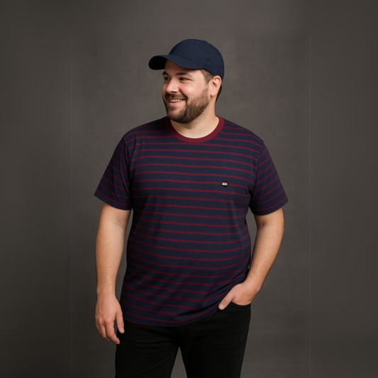 Playera Dubrovnik Rayas