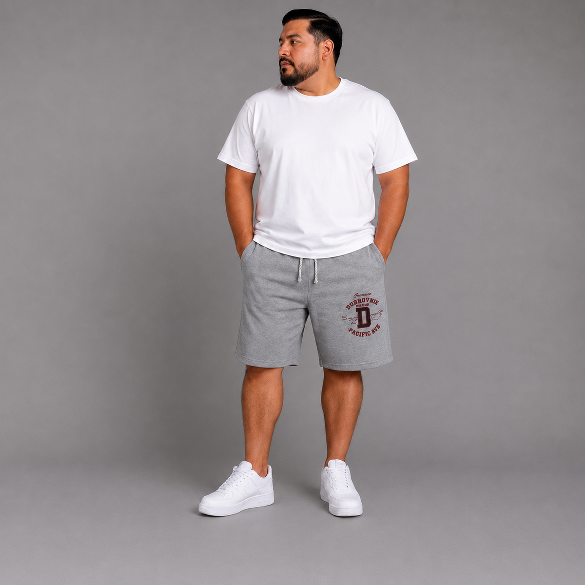Bermuda Deportiva para Hombre Talla Extra Dubrovnik