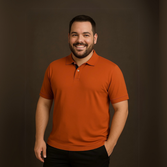 Playera Polo Gamuza Hombre