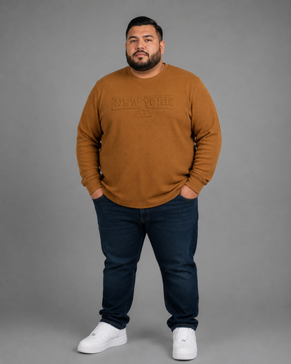 Playera Manga Larga New York City para Hombre – Tallas Grandes Dubrovnik