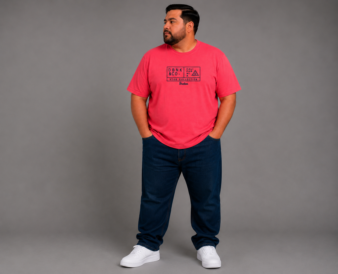 Playera Casual para Hombre con Estampado Gráfico Dubrovnik