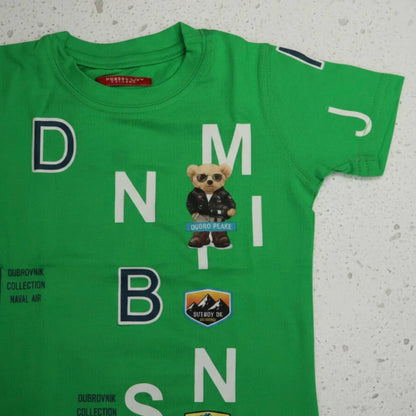 Playera Infantil Estampada Estilo Casual Y Moderno