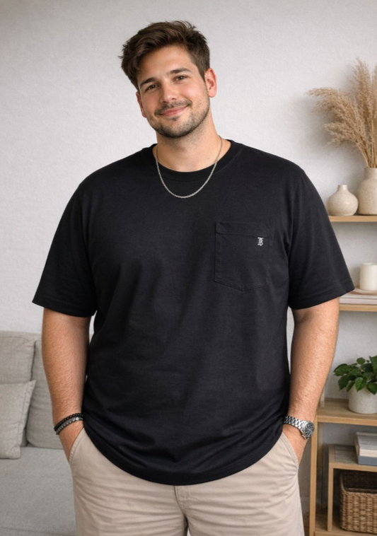 Playera Negra para Hombre Dubrovnik