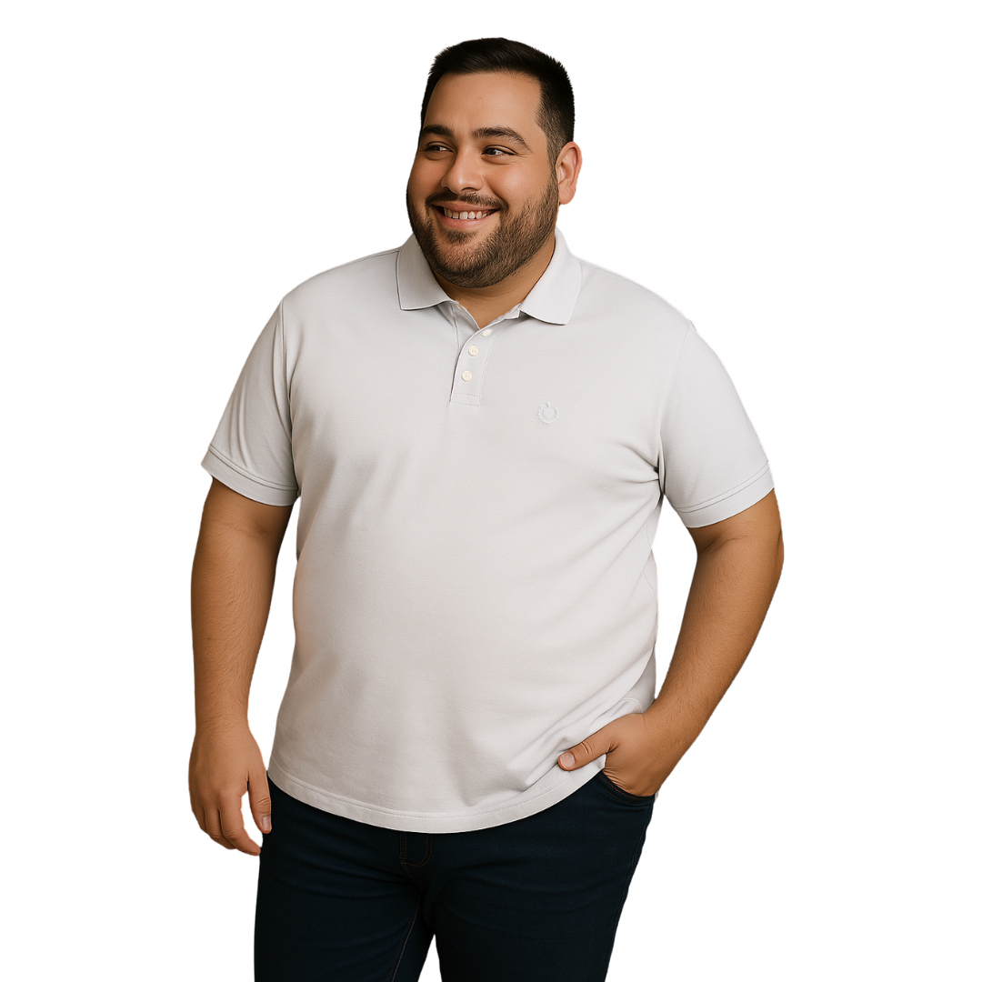 Polo Básico Hombre Tallas Extras – 50% Algodón, 50% Poliéster Dubrovnik