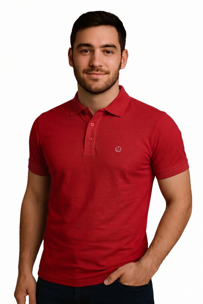 Polo Básico Hombre – 50% Algodón, 50% Poliéster Dubrovnik