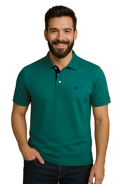 Polo Básico Hombre – 50% Algodón, 50% Poliéster Dubrovnik