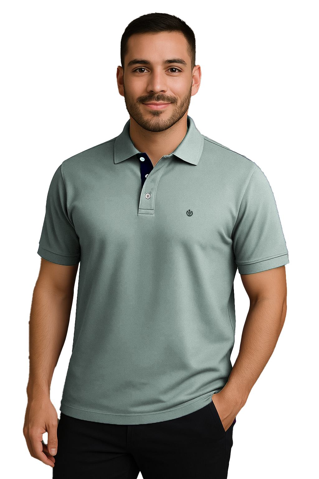Polo Básico Hombre – 50% Algodón, 50% Poliéster Dubrovnik