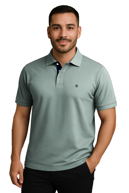 Polo Básico Hombre – 50% Algodón, 50% Poliéster Dubrovnik