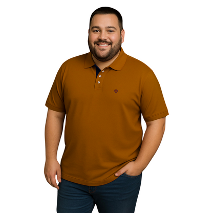 Polo Básico Hombre Tallas Extras – 50% Algodón, 50% Poliéster Dubrovnik