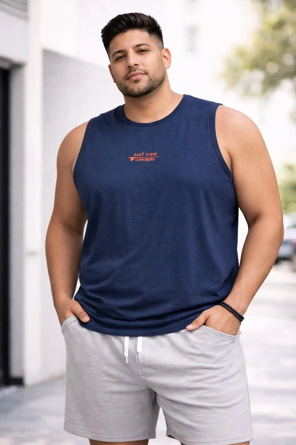 Playera De Caballero Sin Mangas - Talla 3xl Dubrovnik