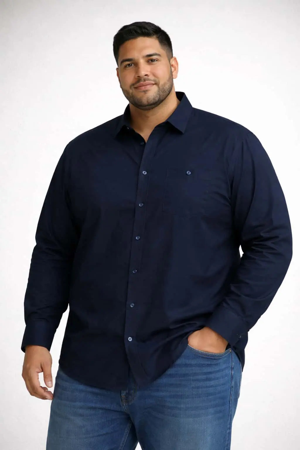 Camisa De Manga Larga Para Hombre - Corte Cómodo 2XL Dubrovnik