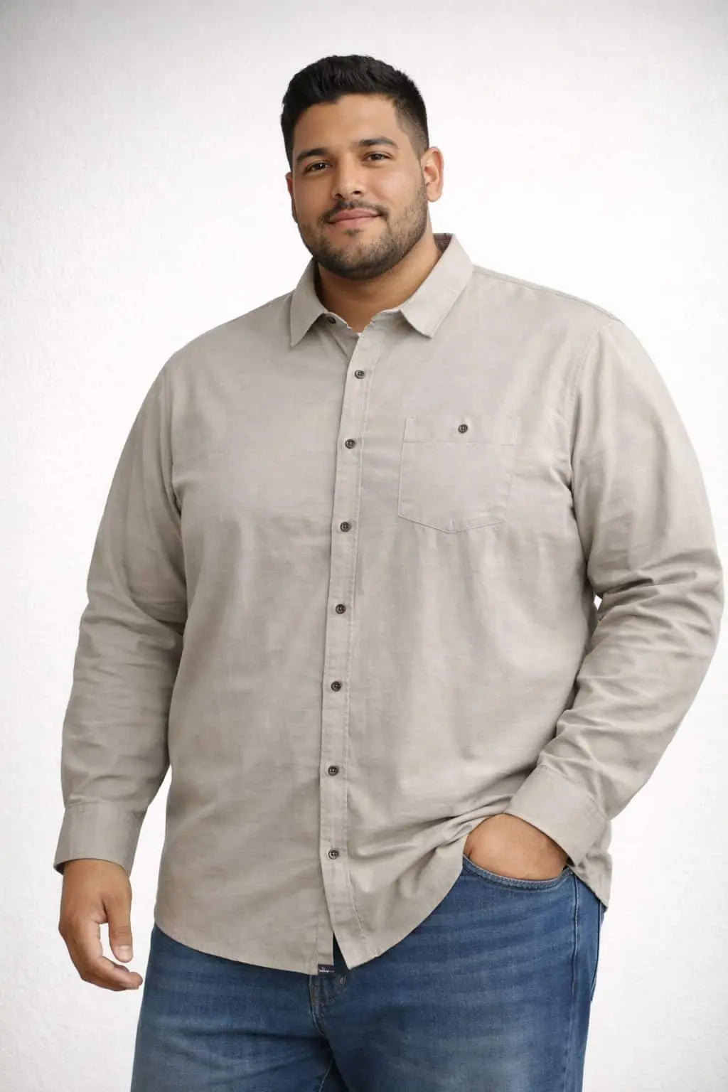 Camisa De Manga Larga Para Hombre - Corte Cómodo 2XL Dubrovnik