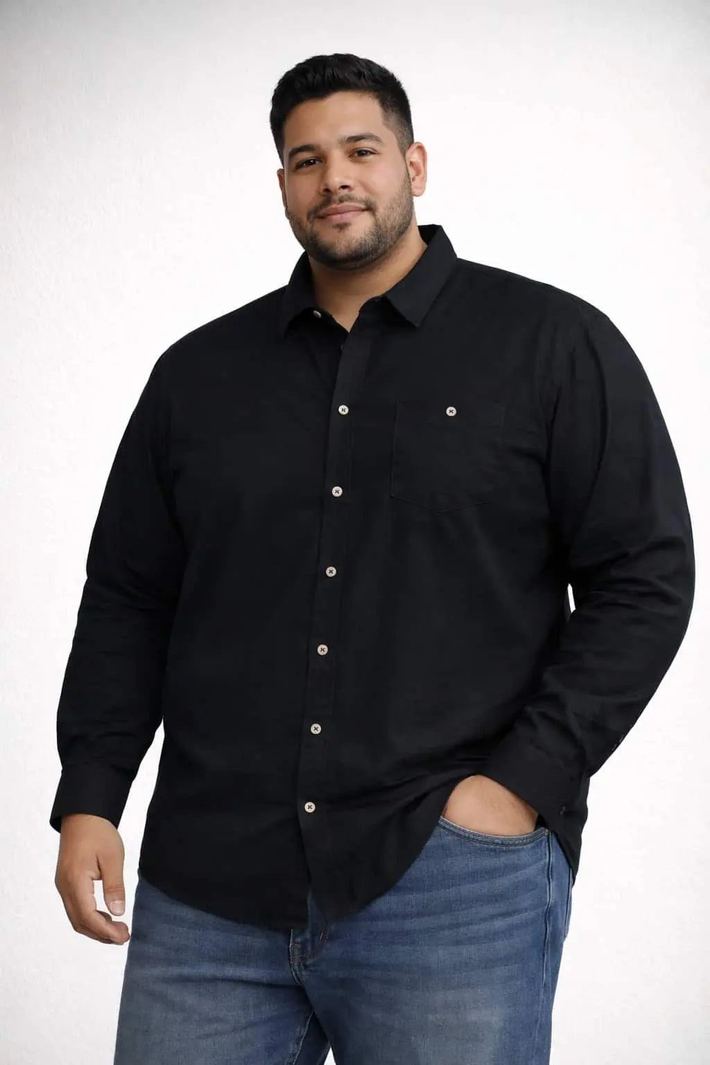 Camisa De Manga Larga Para Hombre - Corte Cómodo 2XL Dubrovnik