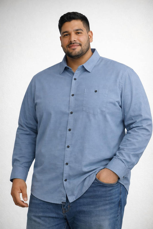 Camisa De Manga Larga Para Hombre - Corte Cómodo 2xl Dubrovnik