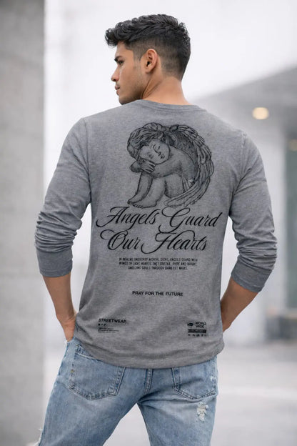 Playera Oversize De Caballero Manga Larga Diseño Exclusivo Dubrovnik