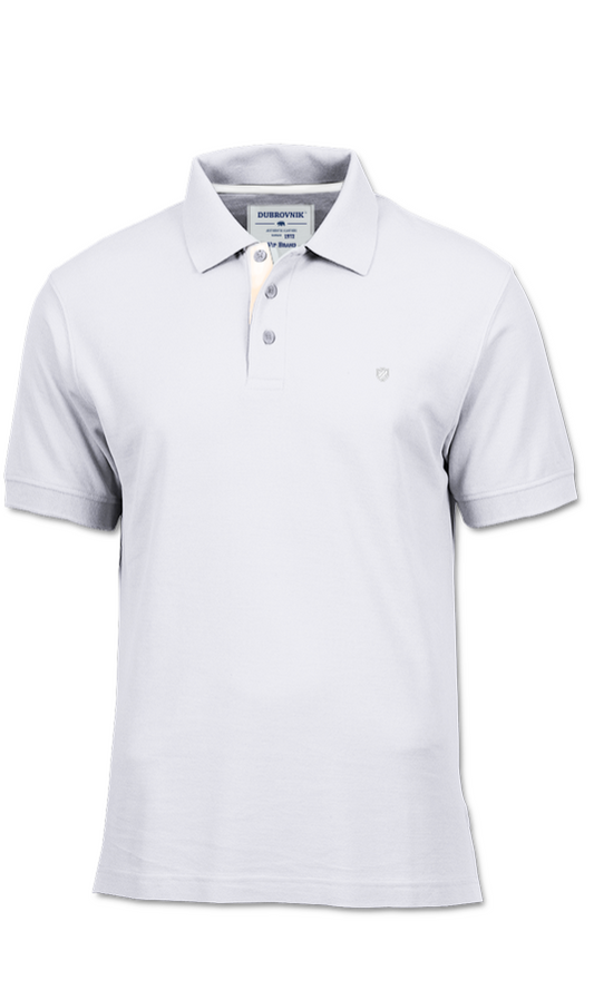 Playera Polo Blanco Hombre