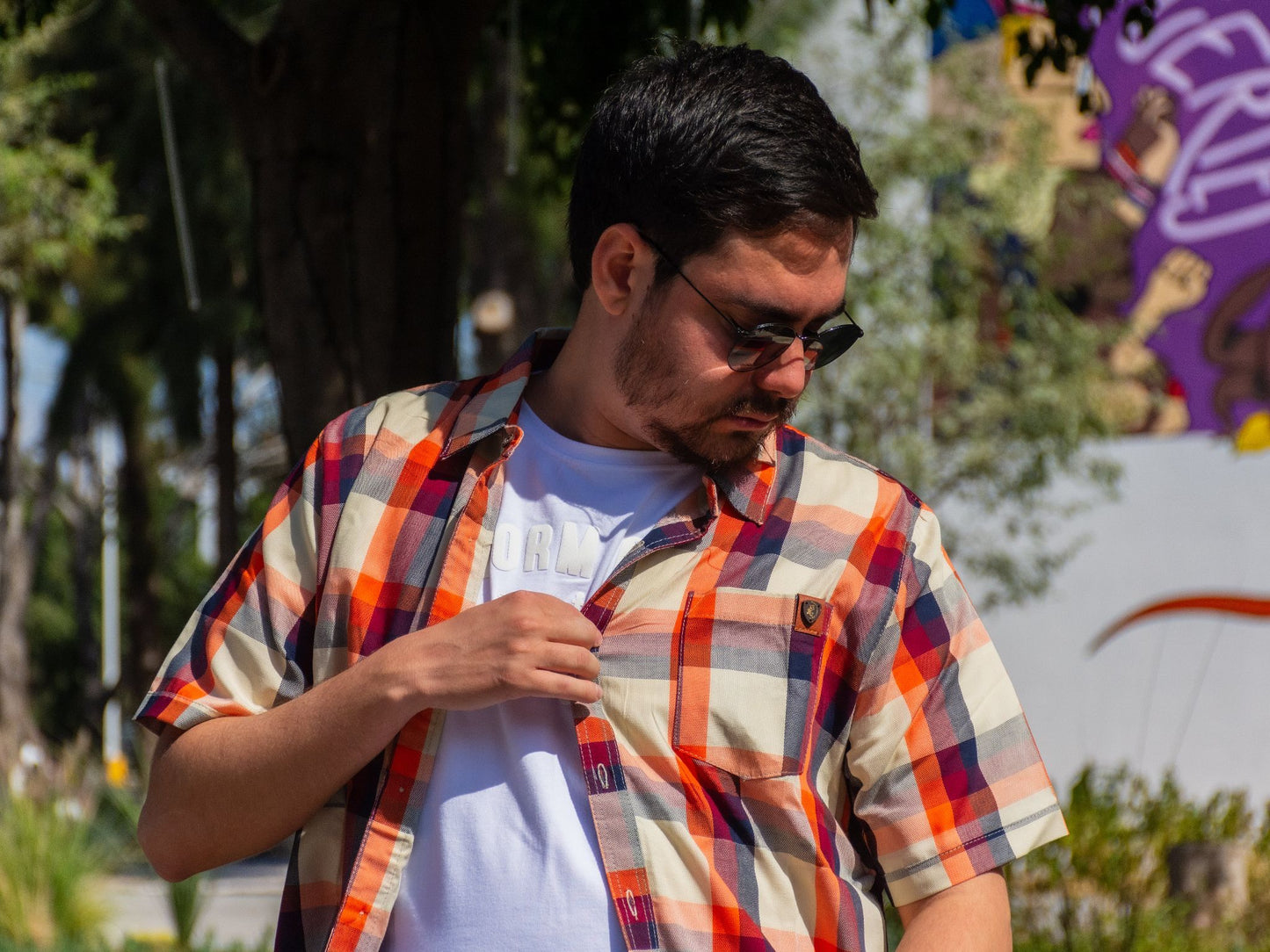 Camisa Caballero Manga Corta