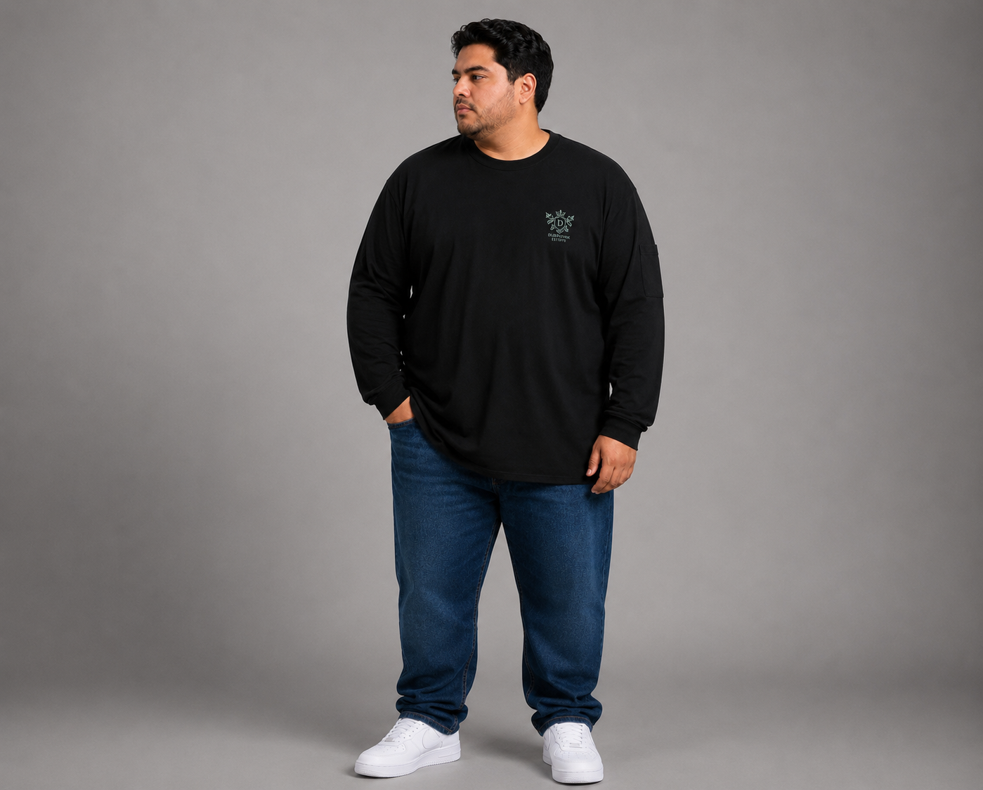 Playera Manga Larga para Hombre Dubrovnik Dubrovnik