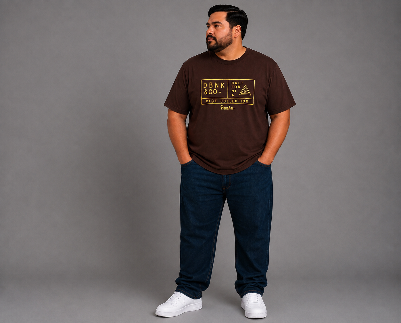 Playera Casual para Hombre con Estampado Gráfico Dubrovnik
