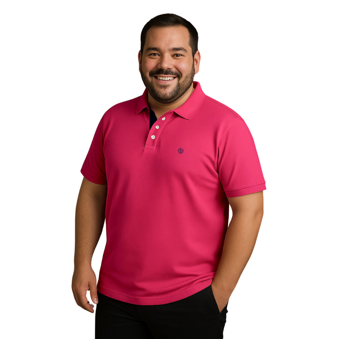 Polo Básico Hombre Tallas Extras – 50% Algodón, 50% Poliéster Dubrovnik