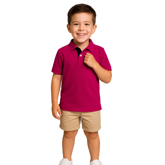 Polo Básico Fiusha Niño