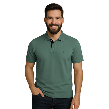 Polo Básico Hombre – 50% Algodón, 50% Poliéster Dubrovnik