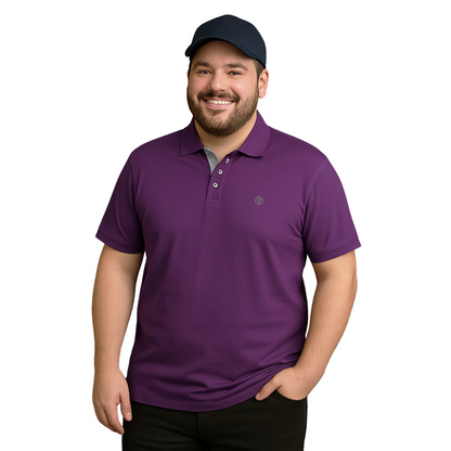 Polo Básico Hombre Tallas Extras – 50% Algodón, 50% Poliéster Dubrovnik