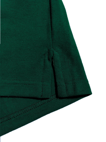 Polo Básico Verde Musgo Niño