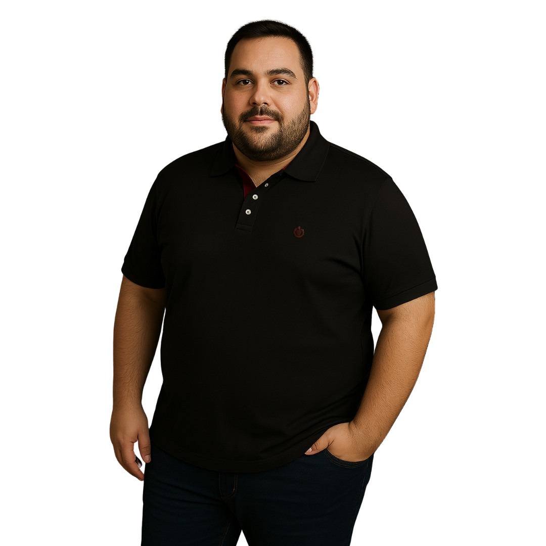Polo Básico Hombre Tallas Extras – 50% Algodón, 50% Poliéster Dubrovnik