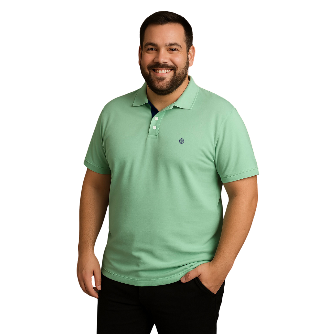 Polo Básico Hombre Tallas Extras – 50% Algodón, 50% Poliéster Dubrovnik