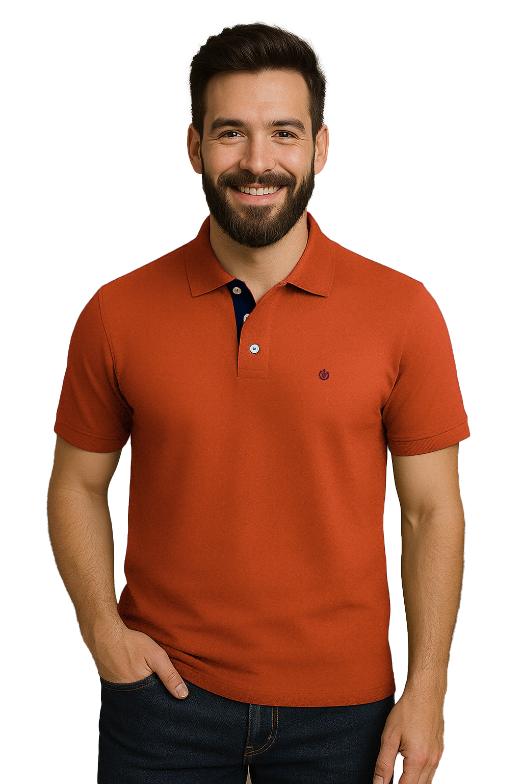 Polo Básico Hombre – 50% Algodón, 50% Poliéster Dubrovnik