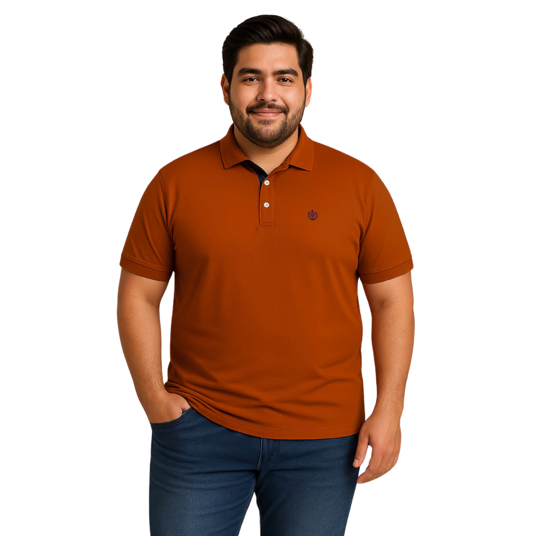 Polo Básico Hombre Tallas Extras – 50% Algodón, 50% Poliéster Dubrovnik