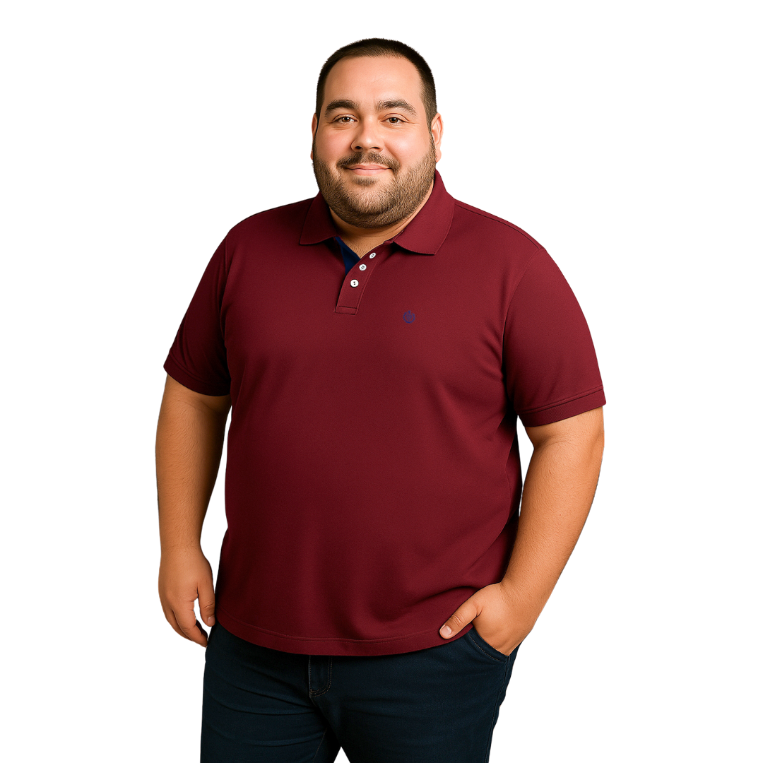 Polo Básico Hombre Tallas Extras – 50% Algodón, 50% Poliéster Dubrovnik