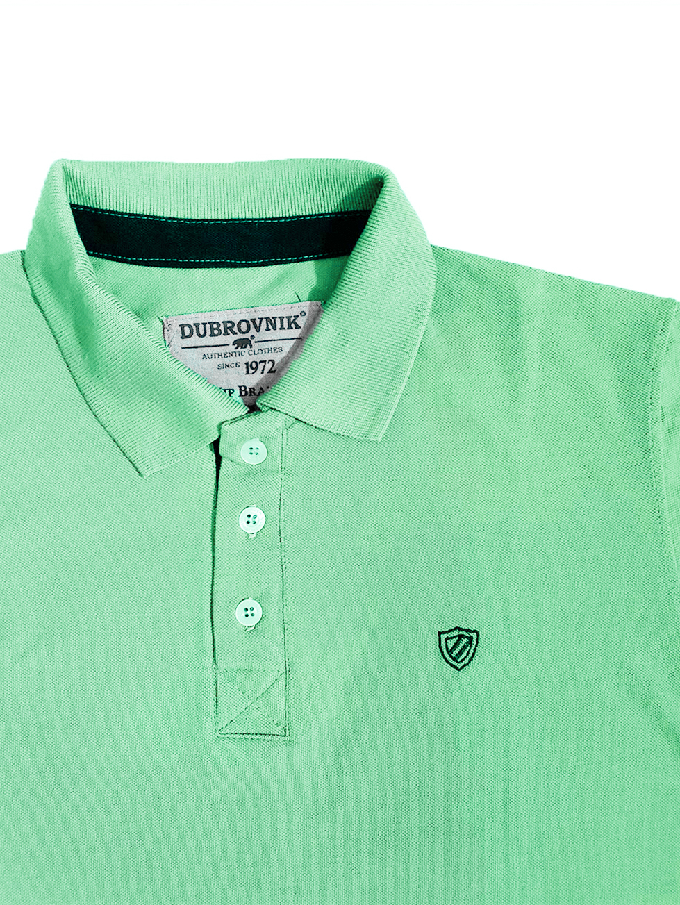 Polo Básico Verde Pistache Niño