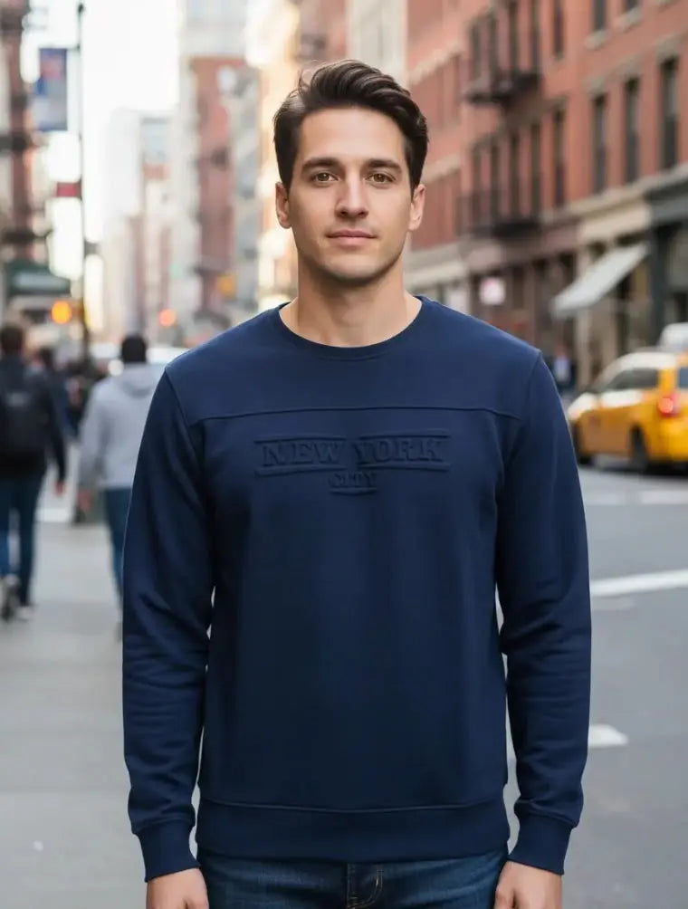 Playera Manga Larga Dubrovnik New York City Urbana Dubrovnik
