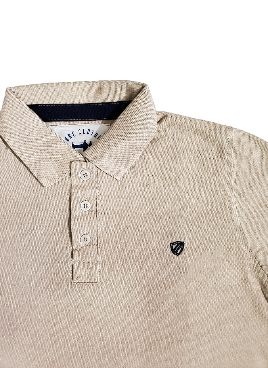 Playera Polo Avena Hombre