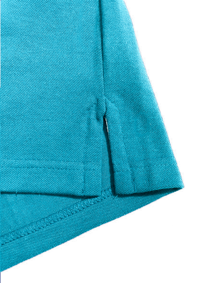 Playera Polo Celeste Hombre