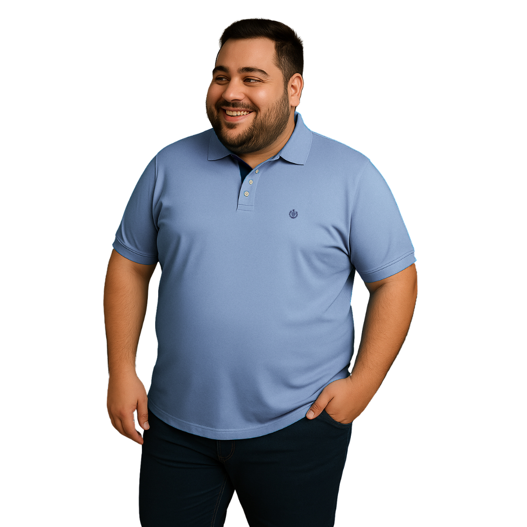 Polo Básico Hombre Tallas Extras – 50% Algodón, 50% Poliéster Dubrovnik