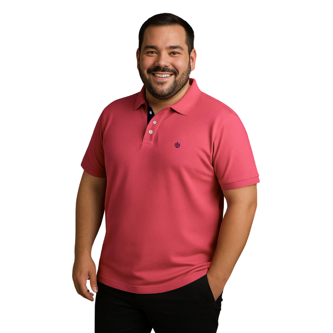 Polo Básico Hombre Tallas Extras – 50% Algodón, 50% Poliéster Dubrovnik